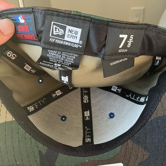 Toronto Blue Jays Camo fitted hat 7 5/8 - Picture 2 of 3